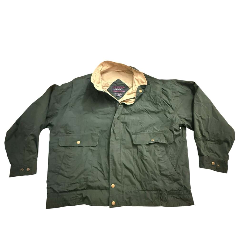 Gant Vintage Men's XL Field Bomber Jacket in Green